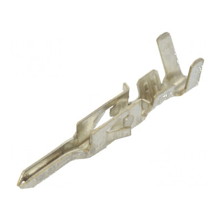 Pin tată alamă cositorit 22AWG-18AWG crimpate 5A | Electronic-mag.ro | Componente Electronice