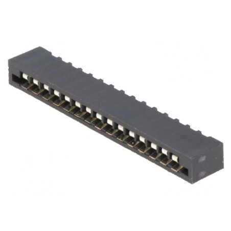 Conector FFC/FPC 15 PIN Non-ZIF THT cositorit 20mΩ | Electronic-mag.ro | Componente Electronice