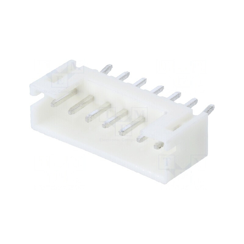Conector cablu-placă soclu tată PIN 7 Pas 2mm THT 100V 2A | Electronic-mag.ro | Componente Electronice
