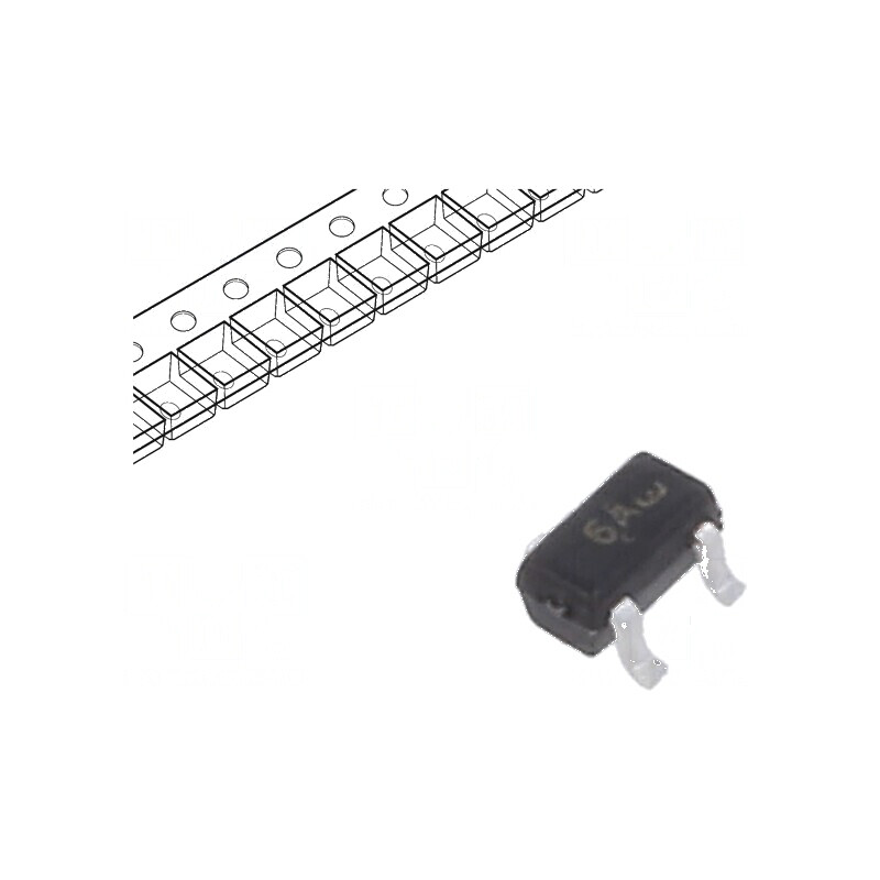 Tranzistor PNP bipolar BRT 50V 0,1A 0,2W SC75 R1 10kΩ | Electronic-mag.ro | Componente Electronice Tranzistor PNP bipolar BRT 50V 0,1A 0,2W SC75 R1 10kΩ | Electronic-mag.ro | Componente Electronice
