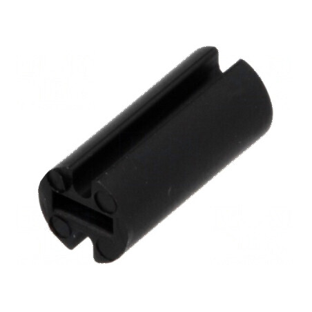 Bucșă de distanțare LED 4,5mm neagră, 3mm, 10mm | Electronic-mag.ro | Componente Electronice