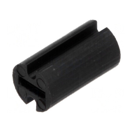 Bucșă de distanțare LED neagră Øext 4,5mm ØLED 3mm Lungime 8mm | Electronic-mag.ro | Componente Electronice