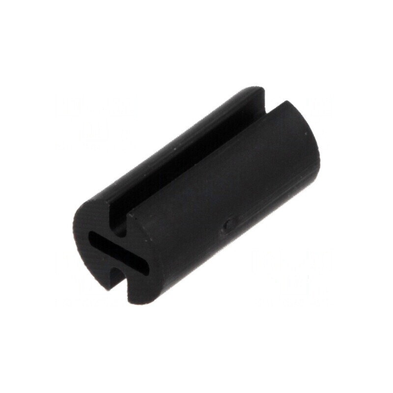 Bucșă de distanțare LED 4,5mm neagră pentru LED 3mm, lungime 9mm | Electronic-mag.ro | Componente Electronice Bucșă de distanțare LED 4,5mm neagră pentru LED 3mm, lungime 9mm | Electronic-mag.ro | Componente Electronice