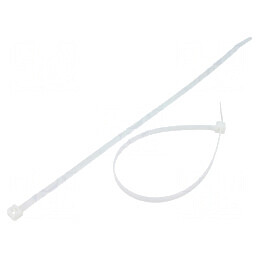 Colier de strângere poliamidă 250mm L, 4,8mm W, 333N naturală | Electronic-mag.ro | Componente Electronice