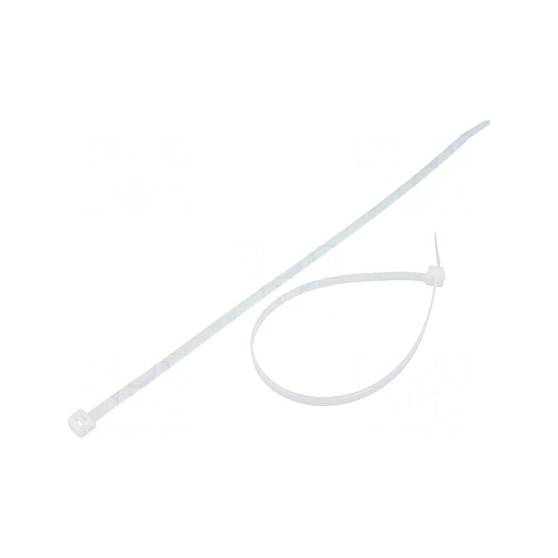Colier de strângere poliamidă 250mm L, 4,8mm W, 333N naturală | Electronic-mag.ro | Componente Electronice Colier de strângere poliamidă 250mm L, 4,8mm W, 333N naturală | Electronic-mag.ro | Componente Electronice