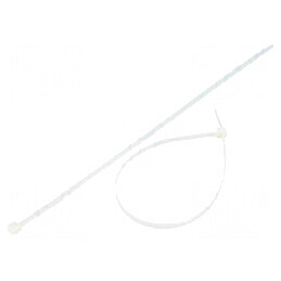 Colier de strângere poliamidă 280mm 4,8mm 222N naturală | Electronic-mag.ro | Componente Electronice