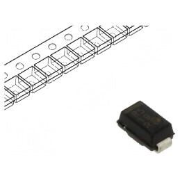 Diodă SMD redresoare 600V 1A 1,8us DO214AC Ufmax 1,1V | Electronic-mag.ro | Componente Electronice