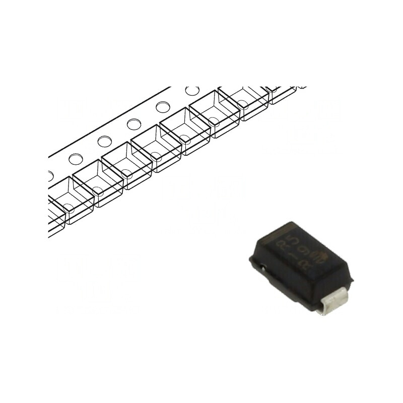 Diodă SMD redresoare 600V 1A 1,8us DO214AC Ufmax 1,1V | Electronic-mag.ro | Componente Electronice Diodă SMD redresoare 600V 1A 1,8us DO214AC Ufmax 1,1V | Electronic-mag.ro | Componente Electronice