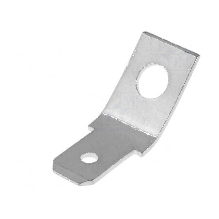 Terminal plat 6,3mm 0,8mm tată M4 alamă cositorită | Electronic-mag.ro | Componente Electronice