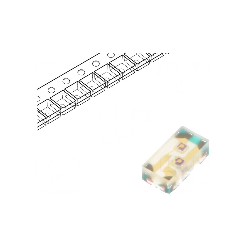 LED SMD 0402 Verde 285-550nm 650mcd 1x0.5x0.45mm 130° | Electronic-mag.ro | Componente Electronice LED SMD 0402 Verde 285-550nm 650mcd 1x0.5x0.45mm 130° | Electronic-mag.ro | Componente Electronice