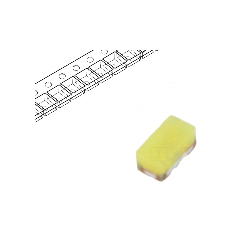LED SMD 0402 Alb 750mcd 7500K 130° 20mA | Electronic-mag.ro | Componente Electronice