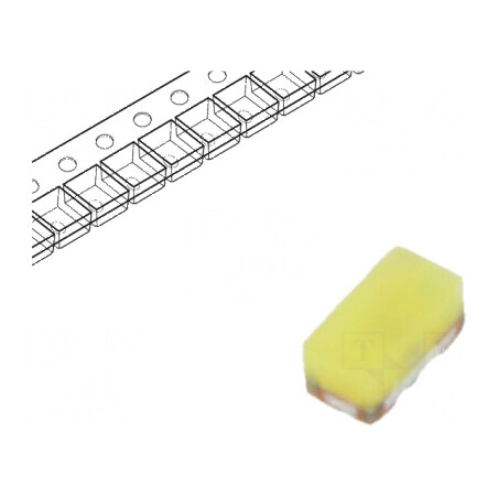 LED SMD 0402 Alb 750mcd 7500K 130° 20mA | Electronic-mag.ro | Componente Electronice