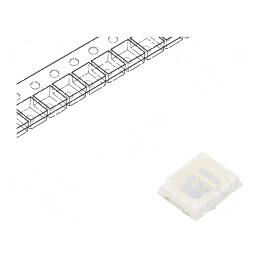 LED SMD 2835 Verde 4650-5550mcd 3,5x2,8x1,9mm 120° | Electronic-mag.ro | Componente Electronice