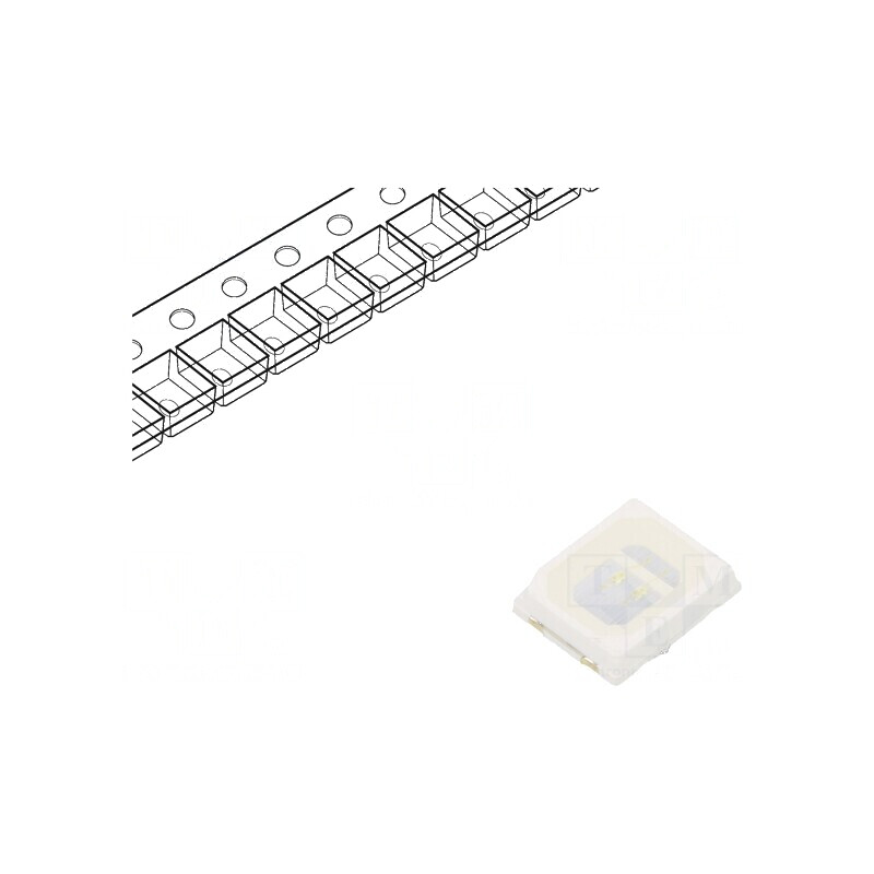 LED SMD 2835 Verde 4650-5550mcd 3,5x2,8x1,9mm 120° | Electronic-mag.ro | Componente Electronice
