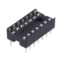 Soclu pentru circuite integrate DIP14 7,62mm THT 2,54mm | Electronic-mag.ro | Componente Electronice