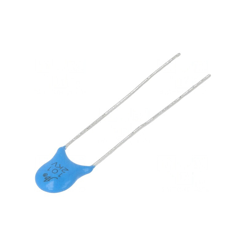 Condensator ceramic 100pF 2kVDC YL ±10% 5mm | Electronic-mag.ro | Componente Electronice