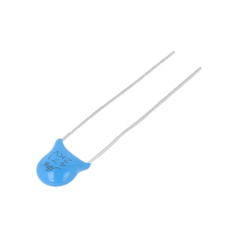 Condensator ceramic 470pF 2kVDC Y5P ±10% 5mm | Electronic-mag.ro | Componente Electronice Condensator ceramic 470pF 2kVDC Y5P ±10% 5mm | Electronic-mag.ro | Componente Electronice