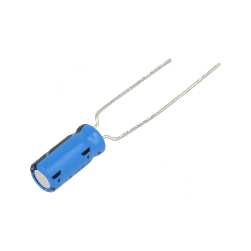Condensator electrolitic THT 10uF 63VDC 2mm ±20% | Electronic-mag.ro | Componente Electronice Condensator electrolitic THT 10uF 63VDC 2mm ±20% | Electronic-mag.ro | Componente Electronice