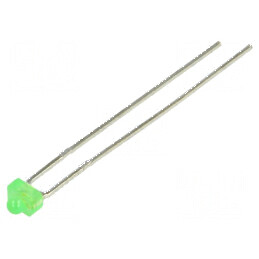 LED verde 1,8mm 2,2-2,6mcd 55° convex | Electronic-mag.ro | Componente Electronice