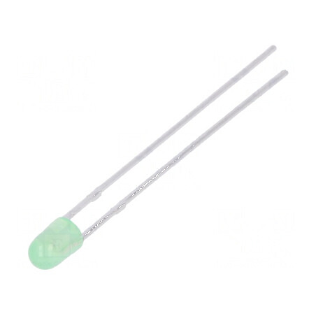 LED 3mm galben-verde 90-160mcd 80° convex | Electronic-mag.ro | Componente Electronice