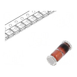 Diodă SMD 75V 0,15A 4ns MiniMELF glass Ufmax 1V | Electronic-mag.ro | Componente Electronice