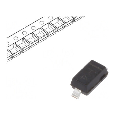 Diodă Schottky SMD 40V 500mA SOD123 | Electronic-mag.ro | Componente Electronice