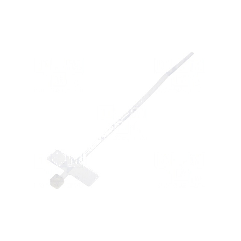 Colier de strângere poliamidă 100mm x 2,5mm cu etichetă | Electronic-mag.ro | Componente Electronice