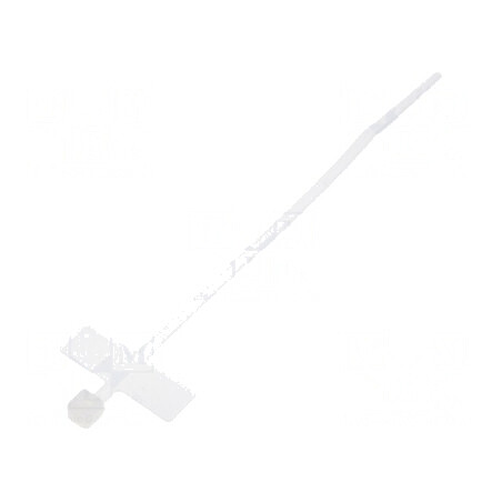 Colier de strângere poliamidă 100mm x 2,5mm cu etichetă | Electronic-mag.ro | Componente Electronice