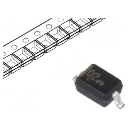 Diodă Zener 0,3W 3V SMD SOD323 | Electronic-mag.ro | Componente Electronice