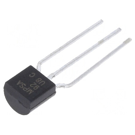Tranzistor PNP bipolar 300V 0,5A 625mW TO92 | Electronic-mag.ro | Componente Electronice