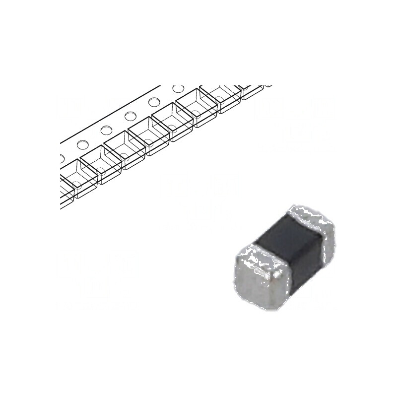 Talon Ferită Imp.@ 100MHz 60Ω SMD 1,5A 0402 R: 60mΩ -55÷125°C | Electronic-mag.ro | Componente Electronice Talon Ferită Imp.@ 100MHz 60Ω SMD 1,5A 0402 R: 60mΩ -55÷125°C | Electronic-mag.ro | Componente Electronice