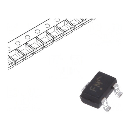 Tranzistor PNP bipolar 80V 0,5A SC70 SOT323 | Electronic-mag.ro | Componente Electronice