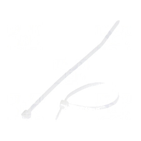 Colier de strângere poliamidă 99mm x 2,5mm 80N naturală | Electronic-mag.ro | Componente Electronice