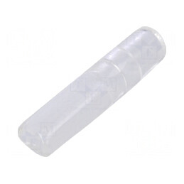 Carcase terminale 4mm Ø pentru conectori 2,8mm - 3mm drept | Electronic-mag.ro | Componente Electronice