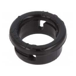 Manșon Ø 11,9mm pentru orificiu 9,2mm negru | Electronic-mag.ro | Componente Electronice
