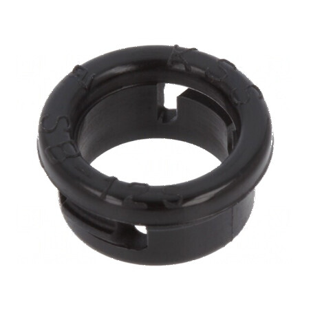 Manșon Ø 11,9mm pentru orificiu 9,2mm negru | Electronic-mag.ro | Componente Electronice