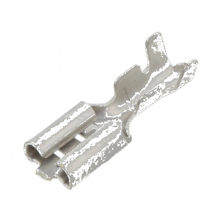 Terminal plat 4,8mm mamă crimpat drept 0,3-0,8mm2 | Electronic-mag.ro | Componente Electronice