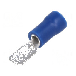 Terminal plat 4,8mm tată 0,5mm 1,5÷2,5mm2 crimpat pe cablu | Electronic-mag.ro | Componente Electronice