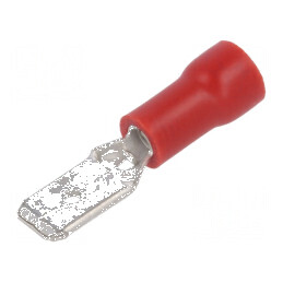 Terminal plat 4,8mm 0,8mm tată 0,5-1mm2 crimpat pe cablu | Electronic-mag.ro | Componente Electronice