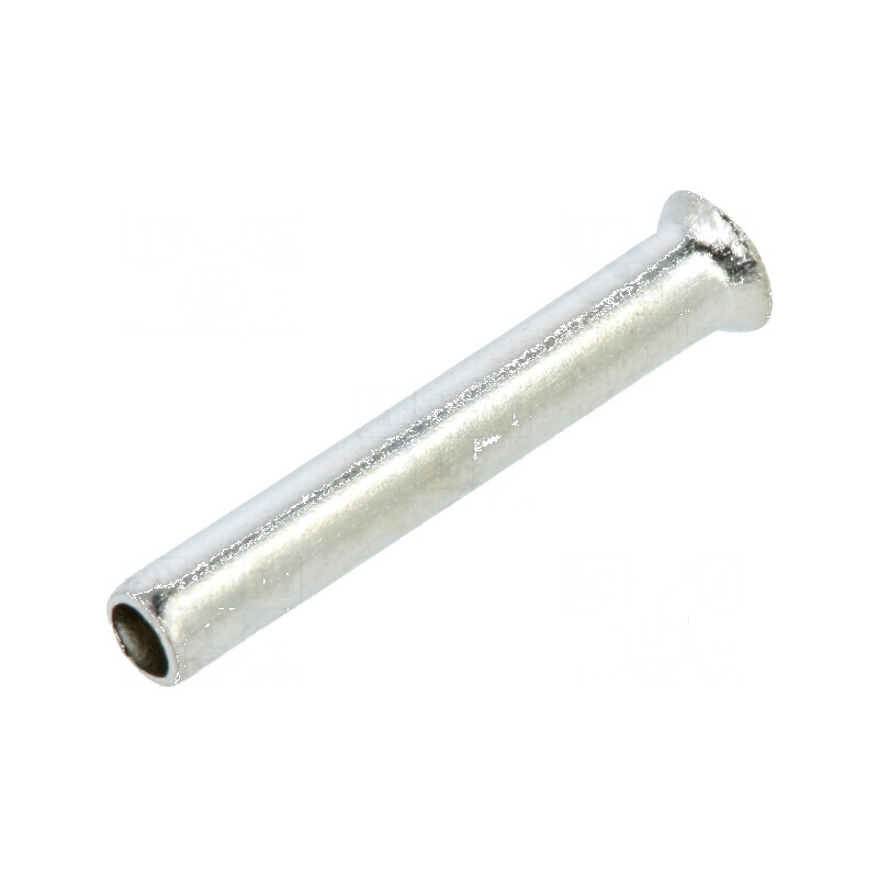 Vârf tub capăt neizolat cupru 1,5mm2 14mm cositorit | Electronic-mag.ro | Componente Electronice