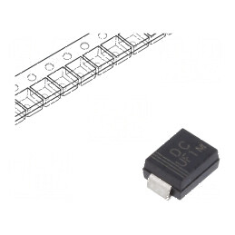 Diodă SMD redresoare 1kV 1A 75ns Ufmax 1,7V Ifsm 25A | Electronic-mag.ro | Componente Electronice