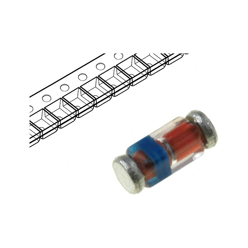 Diodă Zener 0,5W 10V SMD QuadroMELF SOD80 BZT55 | Electronic-mag.ro | Componente Electronice Diodă Zener 0,5W 10V SMD QuadroMELF SOD80 BZT55 | Electronic-mag.ro | Componente Electronice