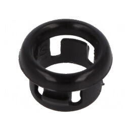 Manșon Ø 7,9mm pentru orificiu 6,8mm, negru | Electronic-mag.ro | Componente Electronice