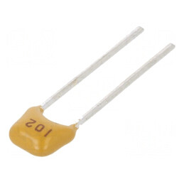 Condensator ceramic 1nF 100V X7R ±10% THT 2,54mm | Electronic-mag.ro | Componente Electronice