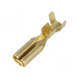 Terminal plat 2,8mm 0,5mm mamă 0,3-1mm² crimpat pe cablu | Electronic-mag.ro | Componente Electronice