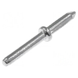 Vârf pin de lipire THT cositorit alamă 1mm x 11mm | Electronic-mag.ro | Componente Electronice