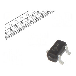 Tranzistor PNP bipolar 50V 0,1A 0,15W SC75 | Electronic-mag.ro | Componente Electronice