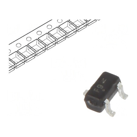 Tranzistor PNP bipolar 50V 0,1A 0,15W SC75 | Electronic-mag.ro | Componente Electronice