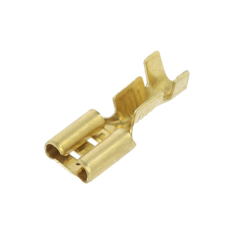 Terminal plat 6,3mm mamă crimpat 1÷2,5mm2 | Electronic-mag.ro | Componente Electronice