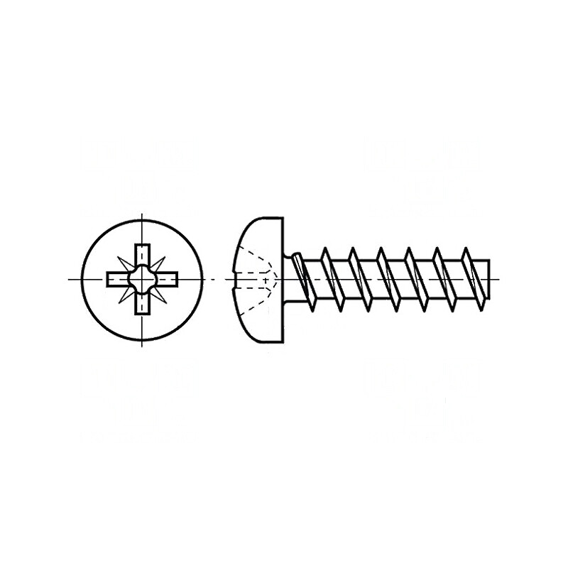 Şurub plastic 3,5x8 Cap rotund Pozidriv PZ2 oţel zinc | Electronic-mag.ro | Componente Electronice Şurub plastic 3,5x8 Cap rotund Pozidriv PZ2 oţel zinc | Electronic-mag.ro | Componente Electronice